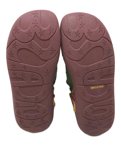 estacion（エスタシオ）estacion (エスタシオ) MOOMIN (ムーミン) スナフキンモチーフ本革スリッポンシューズ グリーン サイズ:Mの古着・服飾アイテム