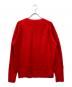 MAISON KITSUNE (メゾンキツネ) ワッペンニット レッド サイズ:S：9000円