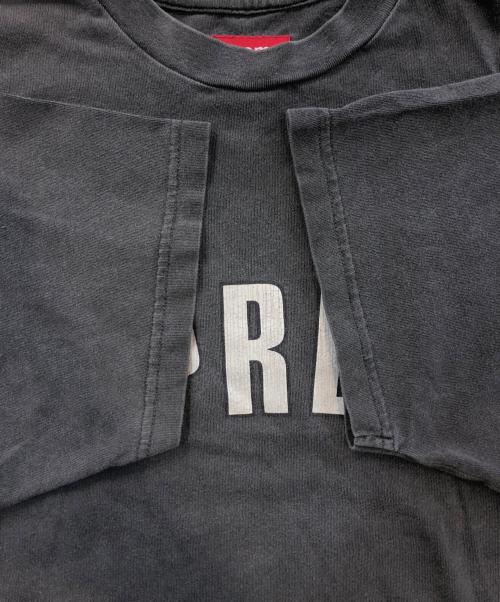 SUPREME（シュプリーム）SUPREME (シュプリーム) 両面クラックアーチロゴプリントTシャツ グレー サイズ:Mの古着・服飾アイテム