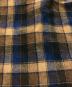 中古・古着 PENDLETON (ペンドルトン) 70’sチェックウールシャツ ブラウン×ネイビー サイズ:L：10000円