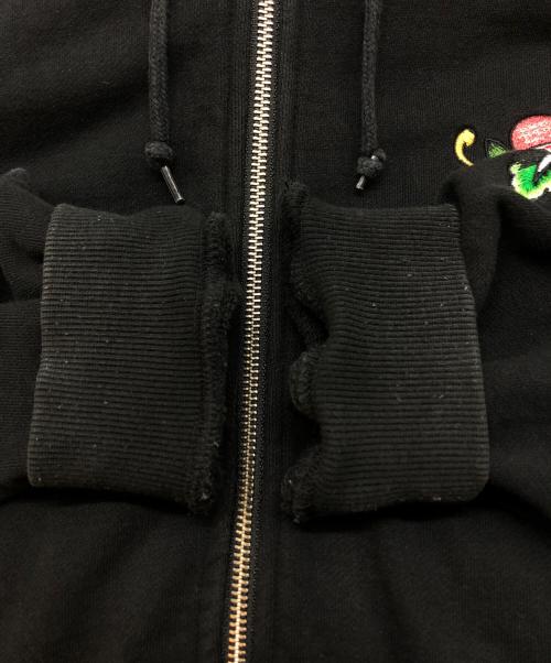 X-LARGE（エクストララージ）X-LARGE (エクストララージ) Ed Hardy (エド ハーディー) ジップパーカー ブラック サイズ:SIZE XLの古着・服飾アイテム