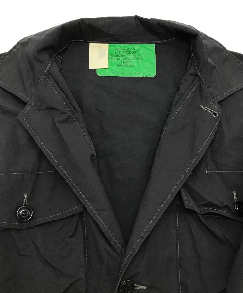 N.HOOLYWOOD（エヌ ハリウッド）N.HOOLYWOOD (エヌ ハリウッド) EXCHANGE SERVICE SHIRT BLOUSON ブラック サイズ:40の古着・服飾アイテム