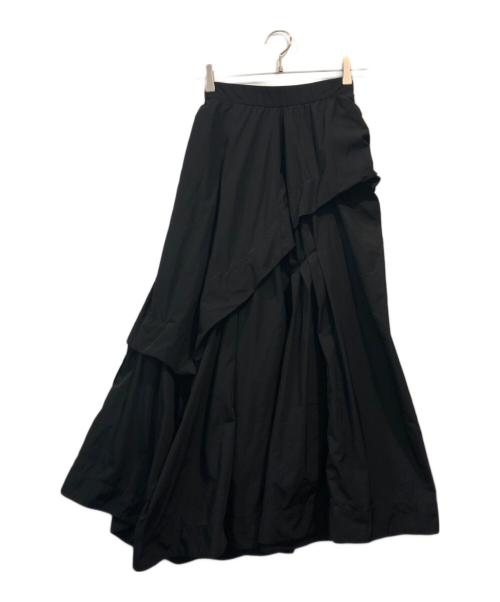 UN3D.（アンスリード）UN3D. (アンスリード) ロングスカート ブラック サイズ:SIZE 36の古着・服飾アイテム
