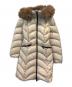 MONCLER（モンクレール）の古着「アルビジアダウンコート」｜アイボリー