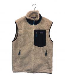 Patagonia（パタゴニア）の古着「フリースベスト」｜アイボリー