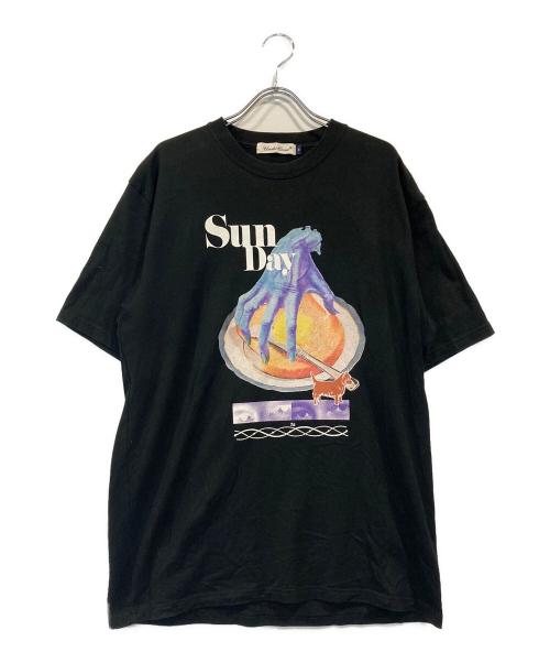 UNDERCOVER（アンダーカバー）UNDERCOVER (アンダーカバー) プリントTシャツ ブラック サイズ:3の古着・服飾アイテム