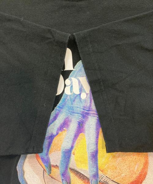 UNDERCOVER（アンダーカバー）UNDERCOVER (アンダーカバー) プリントTシャツ ブラック サイズ:3の古着・服飾アイテム
