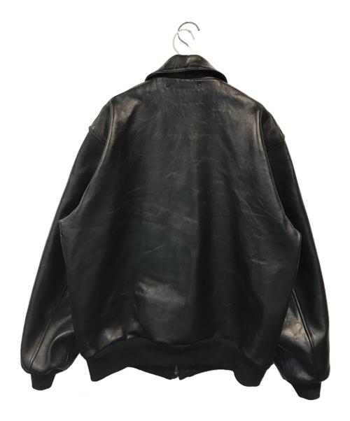 AVIREX（アヴィレックス）AVIREX (アヴィレックス) A-2フライトジャケット ブラック サイズ:44の古着・服飾アイテム