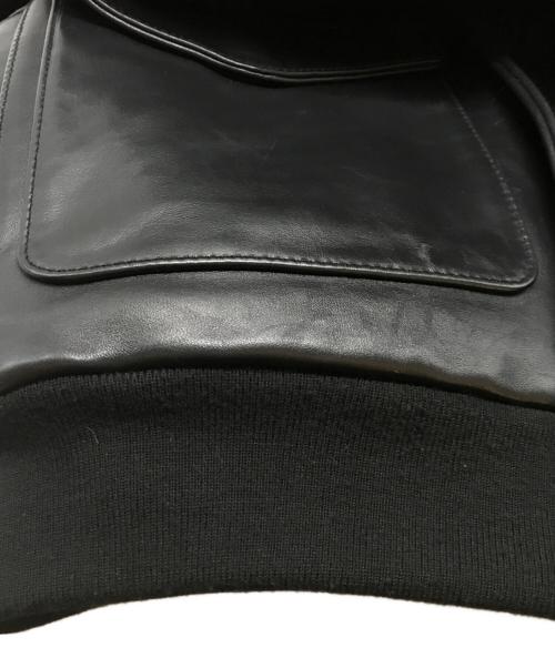 AVIREX（アヴィレックス）AVIREX (アヴィレックス) A-2フライトジャケット ブラック サイズ:44の古着・服飾アイテム