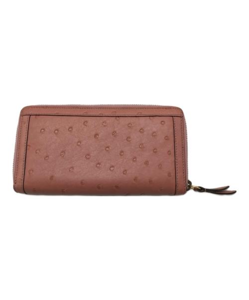 GUCCI（グッチ）GUCCI (グッチ) ダイアナ ジップアラウンドウォレット ピンクの古着・服飾アイテム