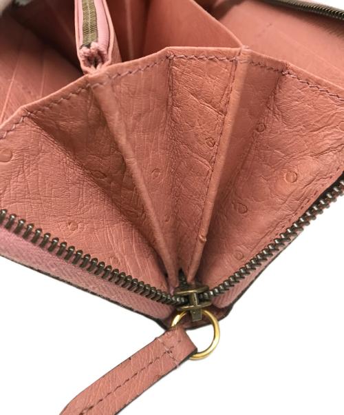 GUCCI（グッチ）GUCCI (グッチ) ダイアナ ジップアラウンドウォレット ピンクの古着・服飾アイテム