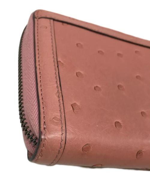 GUCCI（グッチ）GUCCI (グッチ) ダイアナ ジップアラウンドウォレット ピンクの古着・服飾アイテム