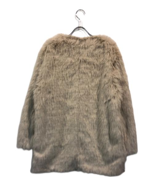 ORGUE（オルグ）ORGUE (オルグ) Loose fur coat アイボリー サイズ:SIZE Freeの古着・服飾アイテム