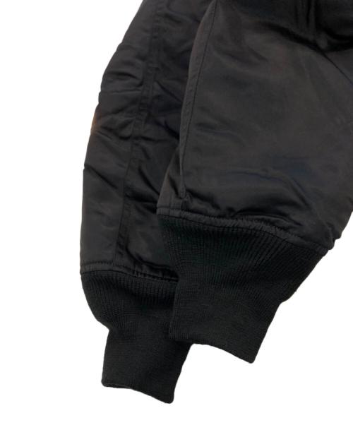 ALPHA（アルファ）ALPHA (アルファ) MA-1 DOBBS VINTAGE ブラック サイズ:SIZE Lの古着・服飾アイテム