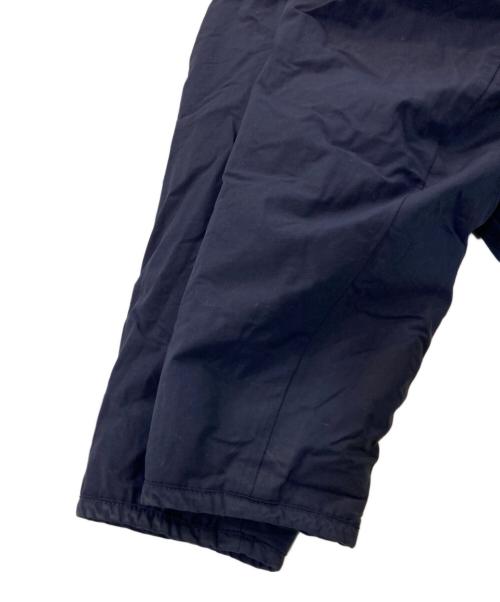 nagonstans（ナゴンスタンス）nagonstans (ナゴンスタンス) ノーカラー ボア リバーシブルジャケット グレー×ネイビー サイズ:SIZE 38の古着・服飾アイテム
