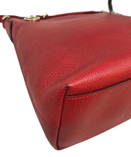 GUCCI（グッチ）GUCCI (グッチ) ワンショルダーバッグ レッドの古着・服飾アイテム