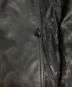 中古・古着 Jeans Factory Clothes (ジーンズファクトリークローズ) ラムレザーカーコート ブラック サイズ:L：12000円