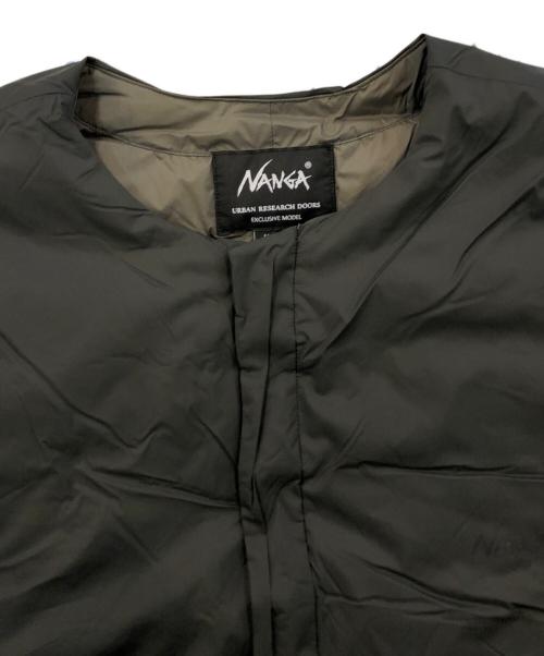 NANGA（ナンガ）NANGA (ナンガ) URBAN RESEARCH (アーバンリサーチ) INNER DOWN JACKET グリーン サイズ:SIZE Mの古着・服飾アイテム
