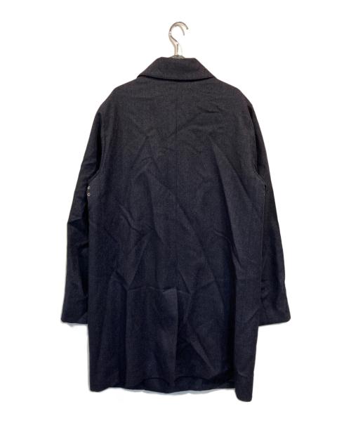 MACKINTOSH LONDON（マッキントッシュ ロンドン）MACKINTOSH LONDON (マッキントッシュ ロンドン) ウールシルクステンカラーコート ネイビー サイズ:40の古着・服飾アイテム