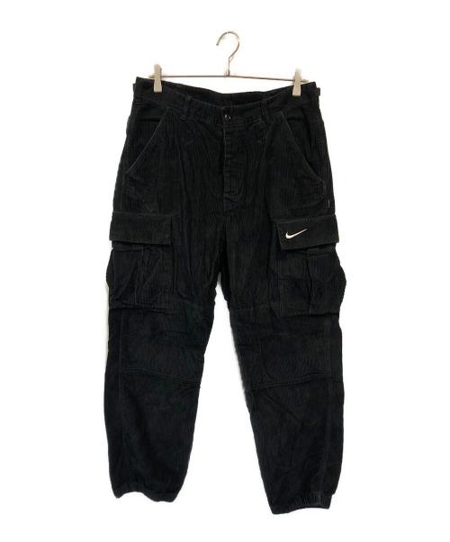 SUPREME（シュプリーム）Supreme (シュプリーム) NIKE (ナイキ) Arc Corduroy Cargo Pant ブラック サイズ:SIZE Mの古着・服飾アイテム