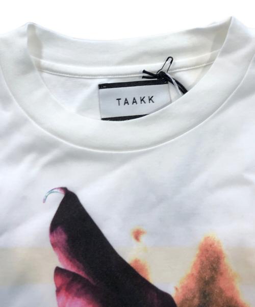 TAAKK（ターク）TAAKK (ターク) レイヤード Tシャツ ホワイト サイズ:SIZE 2の古着・服飾アイテム