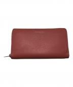 BALENCIAGAバレンシアガ）の古着「ラウンドジップウォレット」｜オレンジ