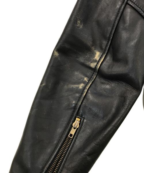 HARLEY-DAVIDSON（ハーレーダビッドソン）HARLEY-DAVIDSON (ハーレーダビッドソン) ダブルライダースジャケット ブラック サイズ:SIZE 38の古着・服飾アイテム