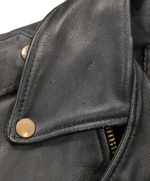 HARLEY-DAVIDSON（ハーレーダビッドソン）HARLEY-DAVIDSON (ハーレーダビッドソン) ダブルライダースジャケット ブラック サイズ:SIZE 38の古着・服飾アイテム