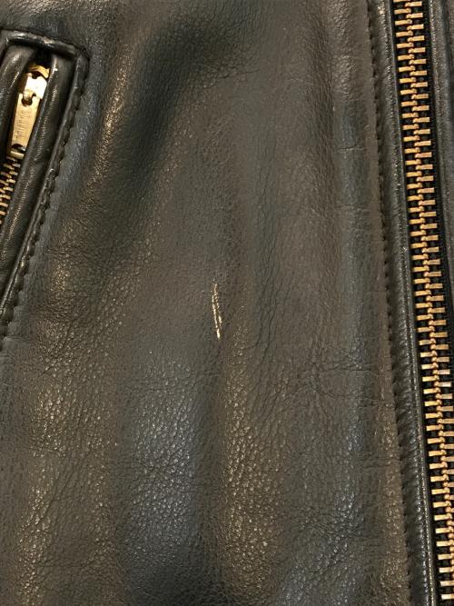 HARLEY-DAVIDSON（ハーレーダビッドソン）HARLEY-DAVIDSON (ハーレーダビッドソン) ダブルライダースジャケット ブラック サイズ:SIZE 38の古着・服飾アイテム