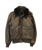 Schottショット）の古着「A-2ジャケット」｜ブラウン