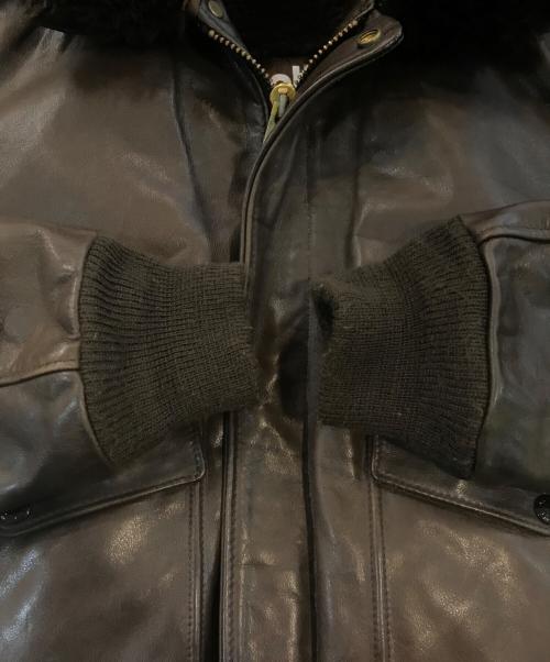 Schott（ショット）Schott (ショット) A-2ジャケット ブラウン サイズ:SIZE 38の古着・服飾アイテム
