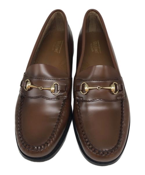 G.H.BASS（ジーエイチバス）G.H.BASS (ジーエイチバス) ホースビットローファー ブラウン サイズ:SIZE UK5の古着・服飾アイテム