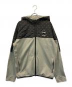 F.C.R.B.×NIKEエフシーレアルブリストル×ナイキ）の古着「サーマフィットスウェットフーディ」｜ブラック×グレー