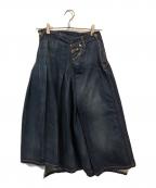 JUNYA WATANABE COMME des GARCONSジュンヤワタナベ コムデギャルソン）の古着「再構築デザインデニムスカート」｜インディゴ