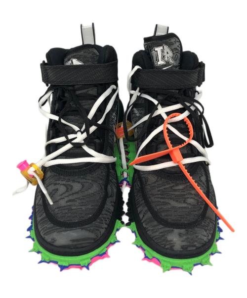 NIKE（ナイキ）NIKE (ナイキ) OFFWHITE (オフホワイト) AIR FORCE 1 MID SP ブラック サイズ:28.5㎝の古着・服飾アイテム