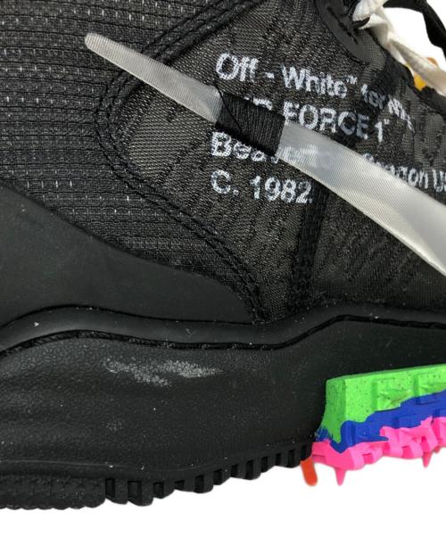 NIKE（ナイキ）NIKE (ナイキ) OFFWHITE (オフホワイト) AIR FORCE 1 MID SP ブラック サイズ:28.5㎝の古着・服飾アイテム