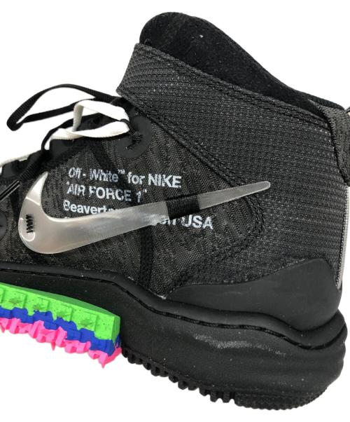 NIKE（ナイキ）NIKE (ナイキ) OFFWHITE (オフホワイト) AIR FORCE 1 MID SP ブラック サイズ:28.5㎝の古着・服飾アイテム