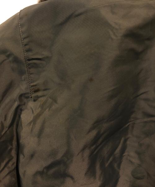 HOUSTON（ヒューストン）HOUSTON (ヒューストン) B-15Bフライトジャケット オリーブ サイズ:SIZE 40の古着・服飾アイテム