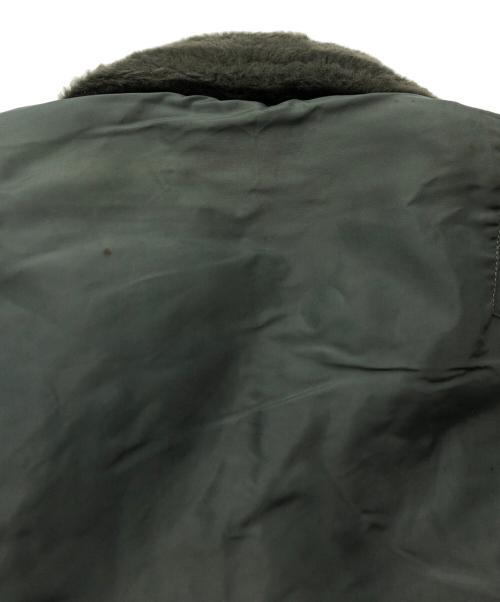 HOUSTON（ヒューストン）HOUSTON (ヒューストン) B-15Bフライトジャケット オリーブ サイズ:SIZE 40の古着・服飾アイテム
