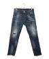 DSQUARED2（ディースクエアード）の古着「skater jean」｜インディゴ