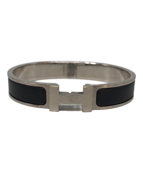 HERMES（エルメス）HERMES (エルメス) クリッククラック PM シルバー×ブラックの古着・服飾アイテム