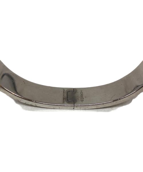 HERMES（エルメス）HERMES (エルメス) クリッククラック PM シルバー×ブラックの古着・服飾アイテム