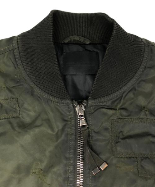 DIESEL Black Gold（ディーゼル ブラック ゴールド）DIESEL BLACK GOLD (ディーゼル ブラック ゴールド) JINGOLL-BUSジャケット グリーン サイズ:50の古着・服飾アイテム