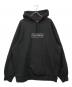 SUPREME（シュプリーム）の古着「カウズチョークボックロゴプルオーバーパーカー」｜ブラック
