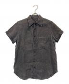 tricot COMME des GARCONSトリココムデギャルソン）の古着「リネンデニムシャツ」｜グレー