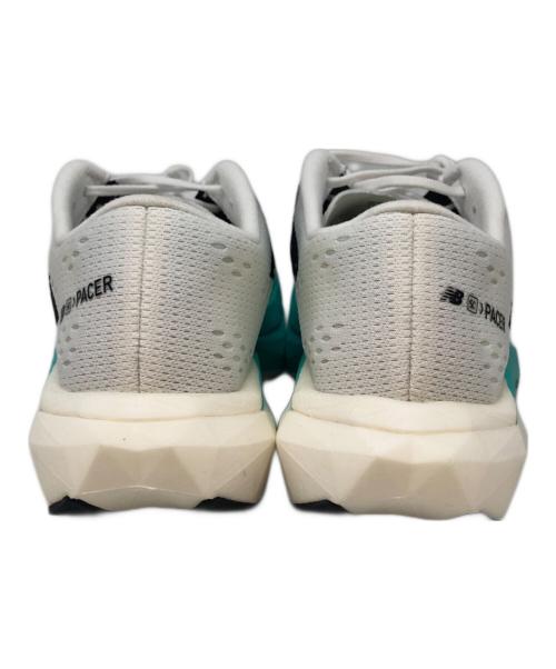 NEW BALANCE（ニューバランス）NEW BALANCE (ニューバランス) フューエルセル スーパーコンプ ペーサー v2 ホワイト×グリーン サイズ:25㎝の古着・服飾アイテム