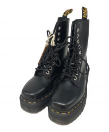 Dr.Martens（ドクターマーチン）の古着「SQUARED 10 ホール ブーツ」｜ブラック