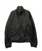 PRADA SPORTSプラダスポーツ）の古着「リバーシブルナイロンジャケット」｜ブラック×グリーン