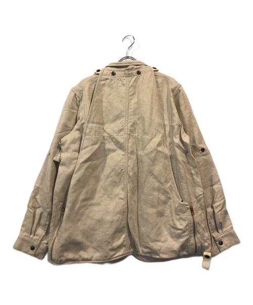 tehu tehu（テフテフ）tehu tehu (テフテフ) バタフライハンティングジャケット ベージュ サイズ:Mの古着・服飾アイテム