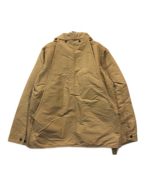 tehu tehu（テフテフ）tehu tehu (テフテフ) 斜めジップハンティングジャケット ベージュ サイズ:3の古着・服飾アイテム